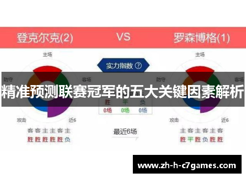 精准预测联赛冠军的五大关键因素解析 精准预测联赛冠军的五大关键因素解析